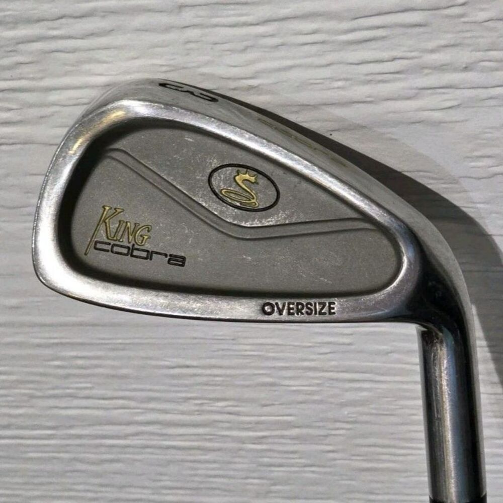 King Cobra Oversize Single 3 Iron Steel Shaft Regular Flex RH New Grip